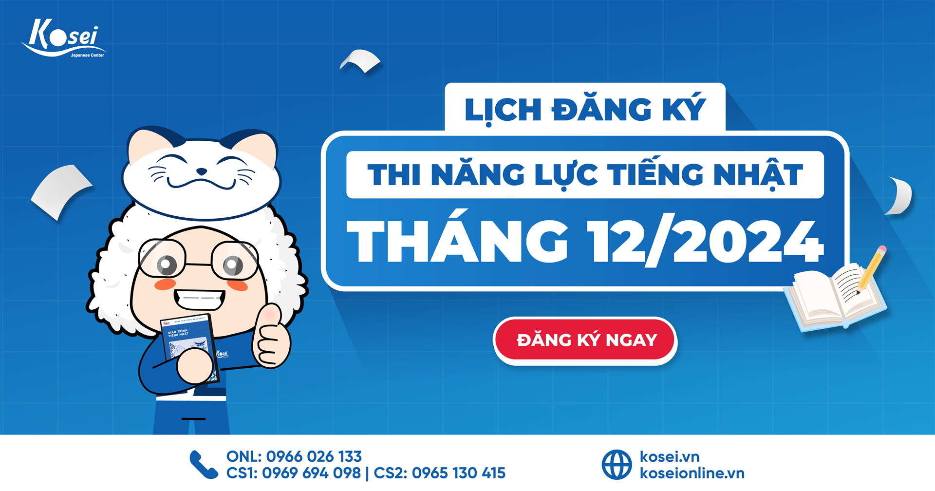 [Thông Báo] Lịch Đăng Ký Thi JLPT Tháng 12/2024